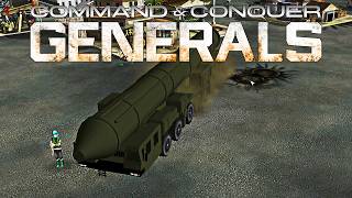 Nuke China  Air Force vs 5 USA Air Force  CampC Generals Symbioz [upl. by Beauvais850]