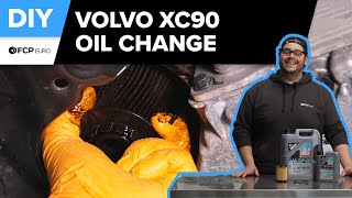 Volvo XC90 Oil Change DIY 20152021 SPA Volvo XC90 T5 Momentum T6 Inscription T8 RDesign [upl. by Siuol346]