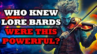 How To Be An OVERPOWERED Lore Bard At EVERY LEVEL In Baldurs Gate 3 Ultimate Lore Bard Multiclass [upl. by Ecirtnuahs148]