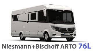 Автодом NiesmannBischoff ARTO 76L [upl. by Rahmann920]