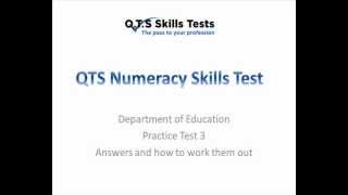 Numeracy Practice Test 3 [upl. by Kenaz31]