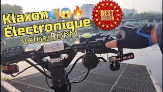 Le Meilleur Klaxon Électronique Trottinettes Vélos EDPM MicroMobilité 🚴🛴🛵 [upl. by Bor]