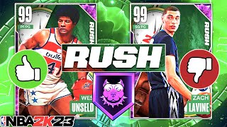 NEW DARK MATTER RUSH CARDS IN NBA 2K23 MyTEAM WHICH PLAYERS ARE WORTH USING [upl. by Leone229]