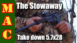 The Stowaway 57x28 takedown rifle [upl. by Florian576]