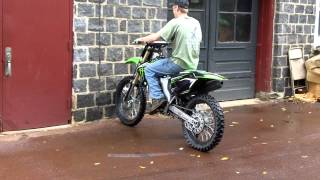 kx250f burnout [upl. by Lemar]