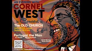 Cornel West in Concert with Portugal the Man  Portland OR [upl. by Alethea304]