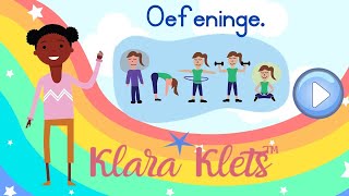 Oefeninge Afrikaanse opvoedkundige videos Klara kyk na verskillende oefeninge [upl. by Aniakudo]