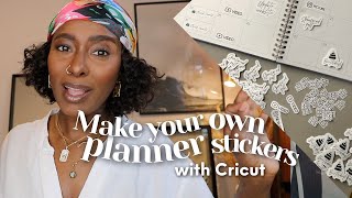 DIY Planner Stickers with Cricut [upl. by Aimet924]