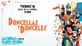 Las Bodas de Isabel de Segura 2024 Doncellas y Donceles [upl. by Amre263]