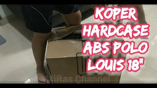 WAJIB CEK sebelum BELI Koper Polo LOUIS 18 Inch [upl. by Yatnuahc]