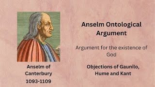 Anselm Ontological Argument for the existence of God  UrduHindi [upl. by Kcir413]