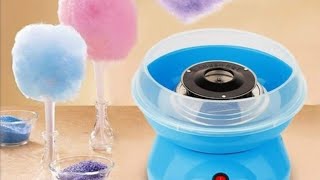 Cotton Candy Maker Machine  Amazing Candy Making at Home cottoncandy candy [upl. by Aynwat390]