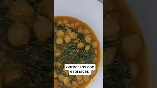 Garbanzos con espinacas facil food saludable receta garbanzos espinacas comida comidacasera [upl. by Shulock892]