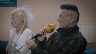 Die Antwoord  Exclusive Interview in Poland  Czwórka [upl. by Godwin]