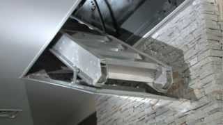 Precision Ladders Automatic Electric Disappearing Attic Stairs [upl. by Arella857]