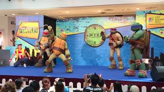 Teenage Mutant Ninja Turtles Live in Action at City Square Mall  Totally Turtles [upl. by Eimmak]