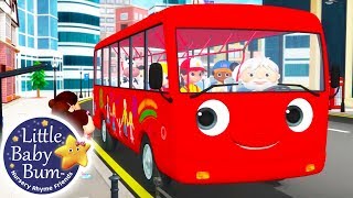 Wheels on The Bus  Little Baby Bum  Nursery Rhymes for Babies  ABCs and 123s  Cartoons [upl. by Airednaxela]