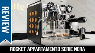 Review Rocket Espresso Appartamento Serie Nera Espresso Machine [upl. by Nerw]