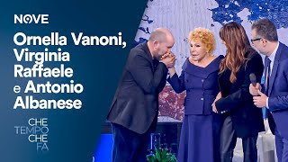 Che tempo che fa  Ornella Vanoni Antonio Albanese e Virginia Raffaele [upl. by Adnara]