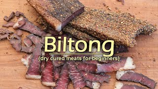 Biltong for Beginners Easy to Follow Recipe [upl. by Otreblide]