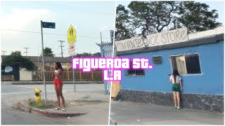 Figueroa Street Real Road Trip 4K HDR Video Los Angeles Hoods 🎥 [upl. by Euqina593]