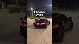 Base C8 vs Z51 corvette Exhaust sound [upl. by Derte852]