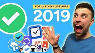 Top 25 Best ToDo List Apps 2019 [upl. by Oetsira734]