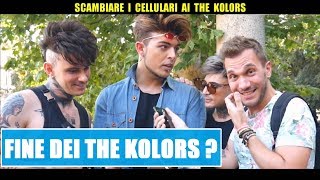 SCAMBIARE I CELLULARI ai THE KOLORS  Si Sciolgono  Giacomo Hawkman [upl. by Ynaffyt]