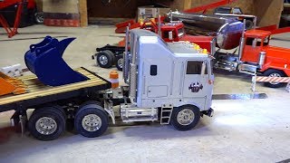 LOADING WARS PT 2  SEMI TRUCK CHALLENGE HAUL IT IN 3 MINUTES  RC ADVENTURES [upl. by Hazrit]