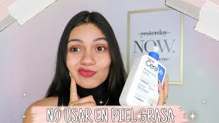 PROBÉ MOISTURIZING LOTION CERAVE EN PIEL GRASA Y ESTO FUE LO QUE PASÓ [upl. by Topliffe387]