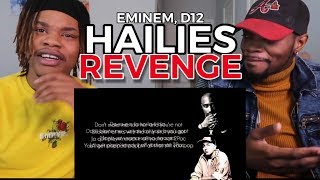 EMINEM  HAILIES REVENGE ft D12  JA RULE DISS REACTION [upl. by Hollister]