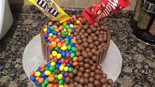 Tarta de Maltesers y MampM [upl. by Astrahan689]