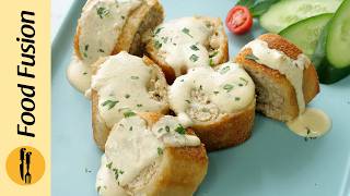 Malai Chicken Rollups Recipe by Food Fusion [upl. by Melesa]