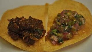 Roasted Tomatillo Salsa Recipe  Show Me The Curry Fusion Recipes [upl. by Landau]