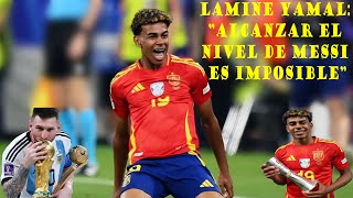 Lamine Yamal Alcanzar el nivel de Messi es imposiblenoticias deportivas [upl. by Ahsilem]