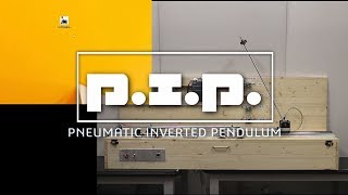 Pneumatic Inverted Pendulum Control  PIP  with Siemens S71200 [upl. by Nirtiac]