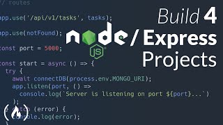 Nodejs  Express Course  Build 4 Projects [upl. by Amaral602]