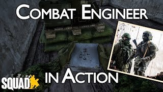 Squad v13  Combat Engineer in Action and more [upl. by Acimehs]