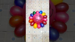 Happy Emoji Balloon Pop Reverse with beautiful Water Colorful asmr satisfying [upl. by Kavita]