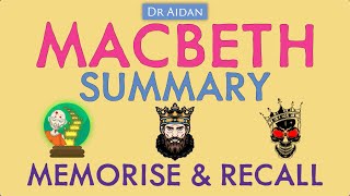 Macbeth Summary Memorise amp Recall [upl. by Gnous]