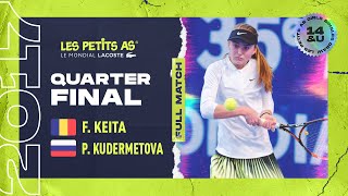 Les Petits As 2017  Girls Quarterfinal  Fatima Keita vs Polina Kudermetova [upl. by Arezzini]