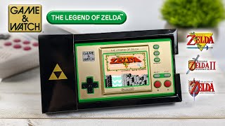 The New Nintendo Game And Watch Legend Of Zelda Is An Awesome Hand Held [upl. by Nosmas218]