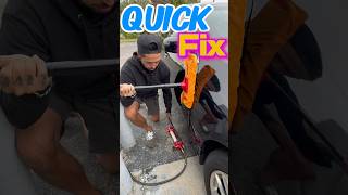 How to fix a wrecked door  dent repair autobodyrepair paintlessdentrepair cardentrepair [upl. by Karyl733]