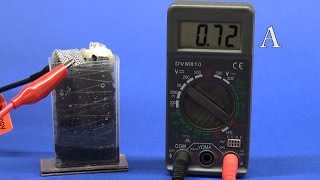 Homemade aluminumair battery I  high power [upl. by Ydeh]