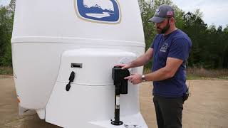 Lubricating Your Jacks  Oliver Travel Trailers [upl. by Franchot]