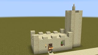 How to build a Minecraft Village Fletcher House 114 desert [upl. by Dupin]