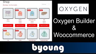 Oxygen Builder and Woo Commerce  Archive and Single page [upl. by Jay]