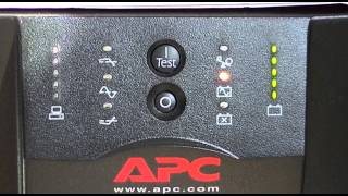 apc smartups 750 on battery operation test [upl. by Bolanger]