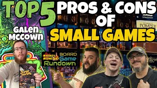 Top 5 Pros amp Cons of Small Games with Galen McCown  WHISKEY WEDNESDAY LIVE  8 [upl. by Dannica]