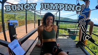 Cairns vlog  BUNGY JUMPING  Getting locked out of my dorm amp More  Solo Backpacking Australia [upl. by Heyra]